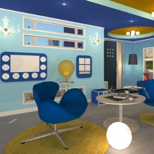 Funkyland - Candy Rooms #14 Sky Blue Modern