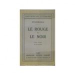 Le rouge et le noir, STENDHAL