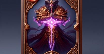 Fantasy card game Artworks 