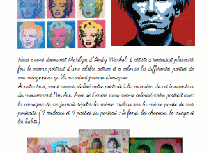 A la manière d'Andy Warhol