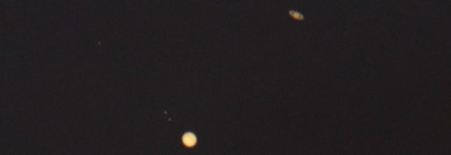 La grande conjonction Jupiter - Saturne du 21 décembre 2020