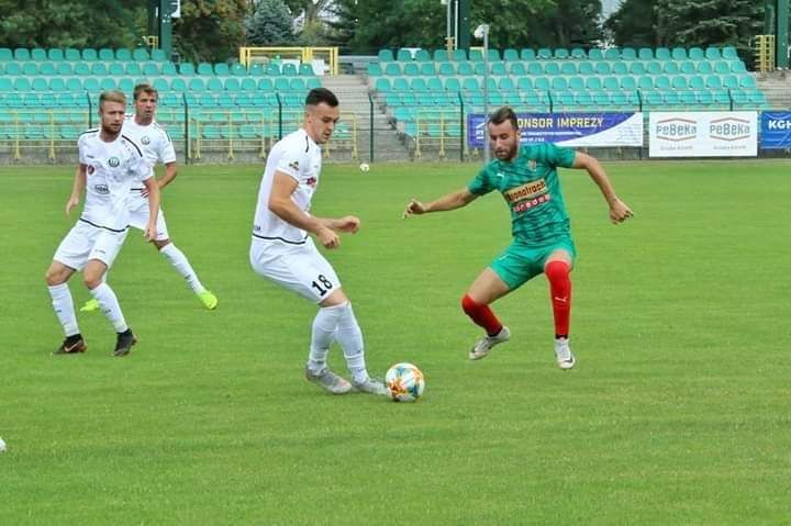 29.7.2019 à Polkowice au Kopalniana Street Stadium Amical Klub Sportowy Górnik Polkowice (III Liga, D4 Pologne)-MCA 1-2
