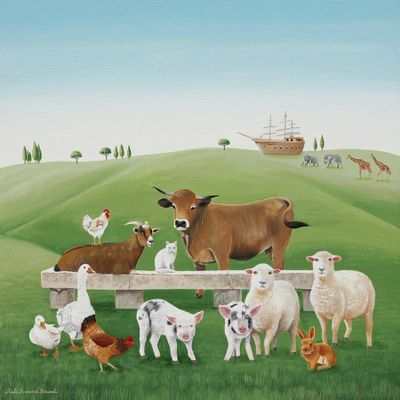 Tableau du samedi 305 : Verte colline