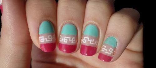 Manucure facile et colorée pour l'été