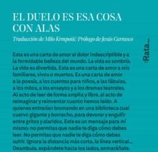 Descargar ebook EL DUELO ES ESA COSA CON ALAS | Descarga Libros Gratis (PDF - EPUB)