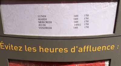 Encore un petit mystère de La Poste