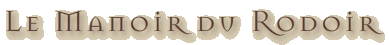 Au Manoir du Rodoir