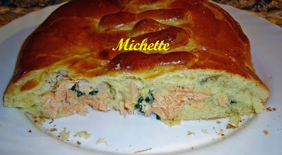Coulibiac de saumon en pâte briochée, une merveille de fondant