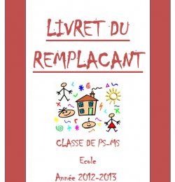Livret du remplaçant...