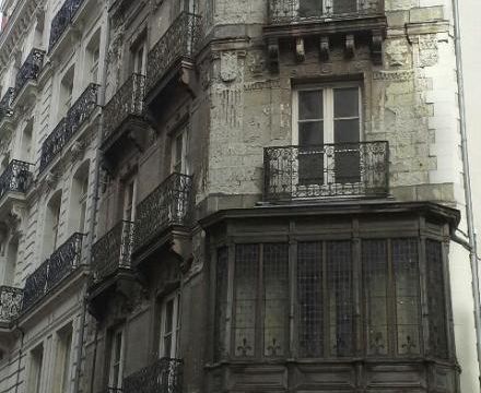 Jolies façades à Nantes