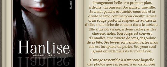 « Hantise » de Michelle Jaffe