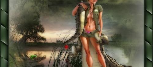 Le crocodile .