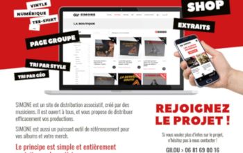 Chez Simone - Une plate-forme de distribution ouverte à tous les artistes