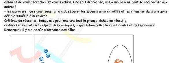 Séquence USEP « Jeux d’opposition individuels et collectifs GS-CP-CE1