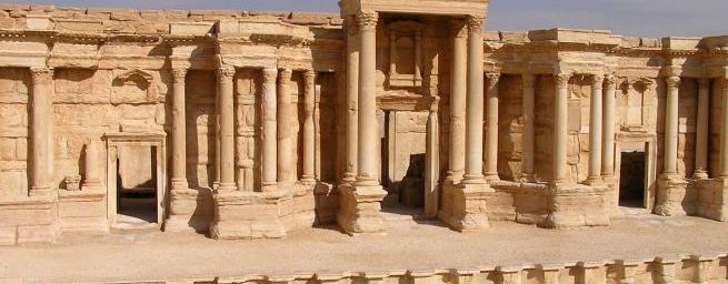 Palmyre : Théâtre romain