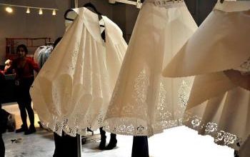 fashion paper dress