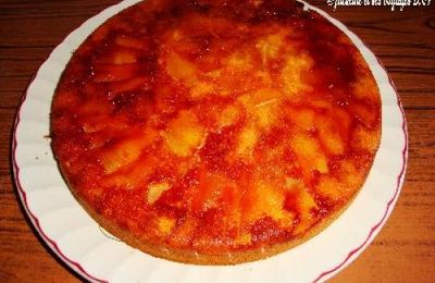 Gateau aux pommes, Rhum et caramel..