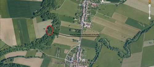 Le château de Domrémy la Pucelle. (Photo Google Earth)