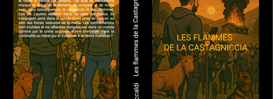 Les flammes de la Castagniccia, écrit par Jean-Paul Ceccaldi