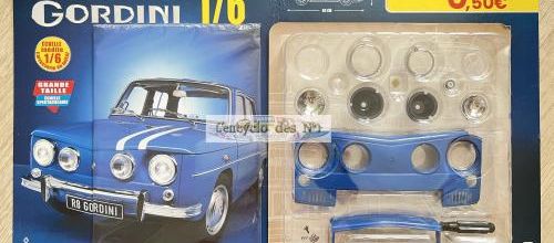 N° 1 Construisez votre Renault 8 Gordini - Lancement 