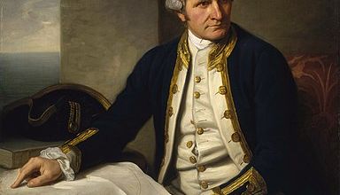 Naissance du navigateur, explorateur et cartographe britannique James Cook