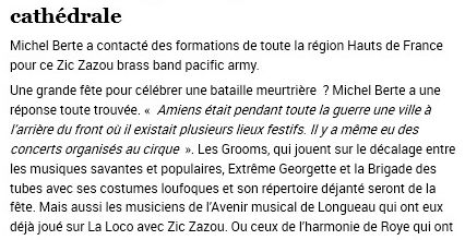 Une farandole de fanfares 