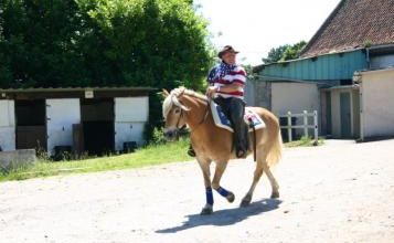 notre sortie poney
