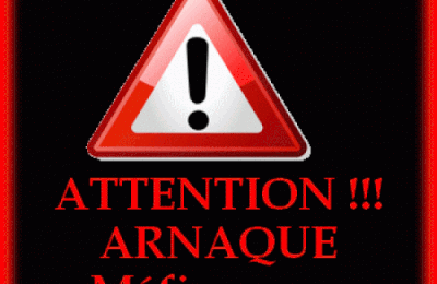 Attention aux arnaques sur internet