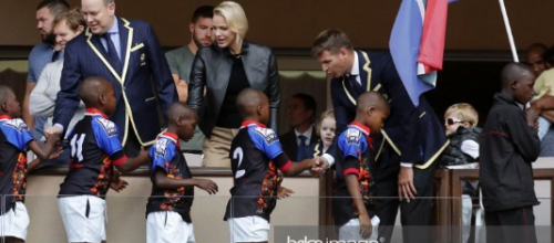 other photos of Albert, Charlene, Jacques and Gabriella