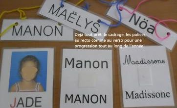 Grilles, étiquettes faciles à remplir MODIFIABLES pour la rentrée