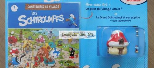 N° 1 Construisez le village les Schtroumpfs - Test 