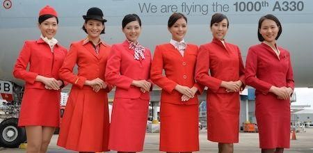 Hôtesses de Cathay Pacific