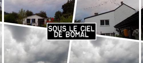 Ciel à Bomal ce matin