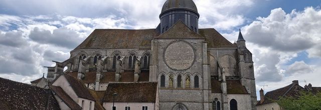 Provins - Le Châtel (5/8) : collégiale Saint-Quiriace