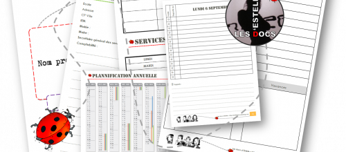 Cahier de directrice modifiable