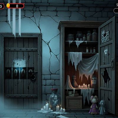 G4K Pale woman spirit escape