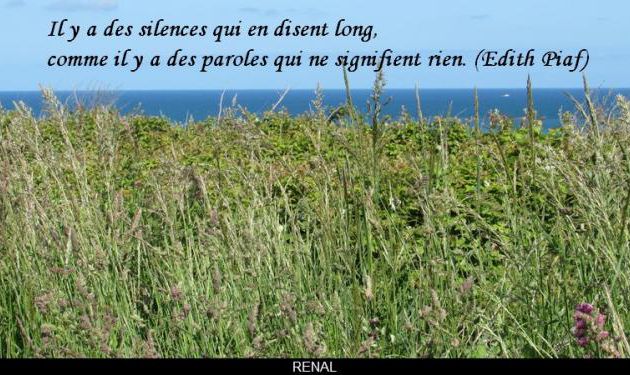 Des silences...