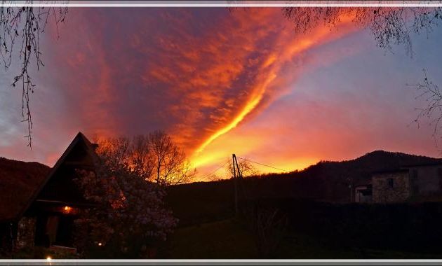 Lever de soleil très éphémère ce 08/01/2016 - Lartigau - Milhas - 31