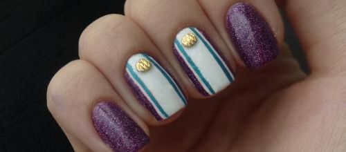 Des studs et des paillettes