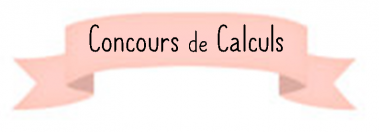Concours de calculs CP