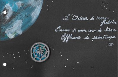 Bouton pour janvier : la Terre
