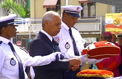 Hommage à Louis-Philippe HILDERAL,Policier martiniquais,décédé en service.