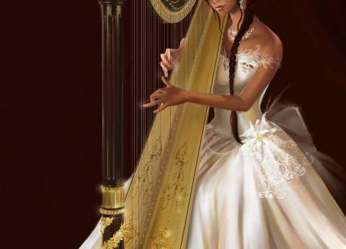 Ma harpe taille Barbie