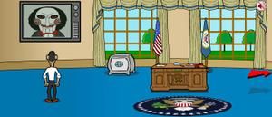 Obama - Juego mortal - Mortal game - Saw game soluce