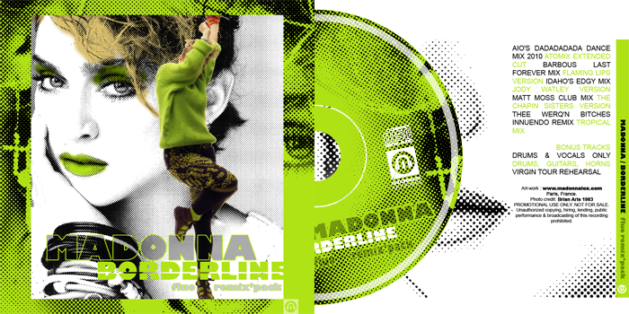 Borderline de Madonna - The Fluo Remix'Pack [13 tracks]