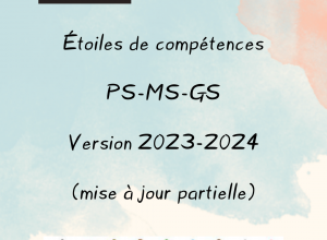 ⭐ - Référentiels Langage écrit 2023-2024 