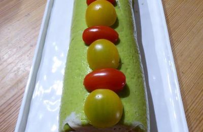 Une Bûche Brocolis Thon et Surimi