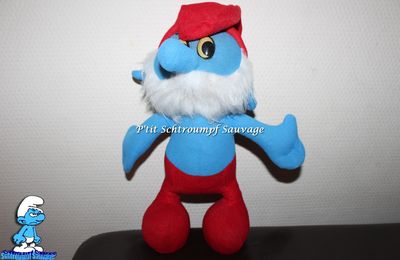 Peluche Grand Schtroumpf TIERE MIT HERTZ 1977