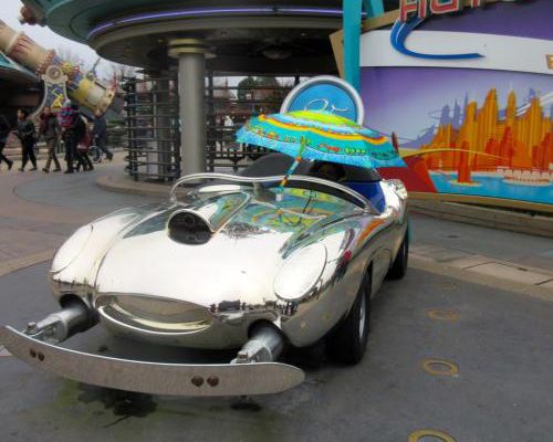 Disneyland et parapluies Poiré Guallino