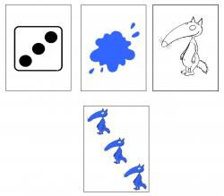 Jeu de cartes Loups 